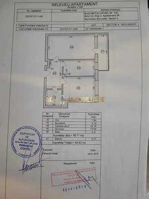 2 Camere de vanzare | Berceni | Parcare | Centrala| 0% comision | 2019 - imagine 10