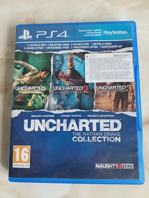 [PS4 PS5] Vând joc Uncharted Collection (1, 2 și 3) PlayStation 4 și 5   poze reale 