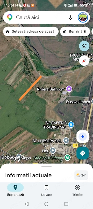 Vând teren 15.000 mp pretabil panouri solare 