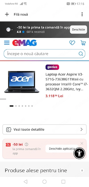 Laptop acer 