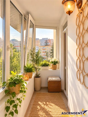 Apartament 2 camere, decomandat, balcon si parcare, Vlahuta - Florilor,  Brasov - imagine 3