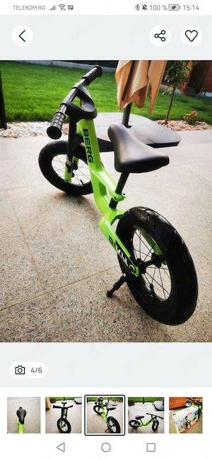 Bicicleta Berg roti 12 inch