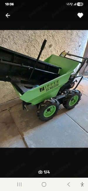 Roabă cu Motor, Minidumper, Dumper
