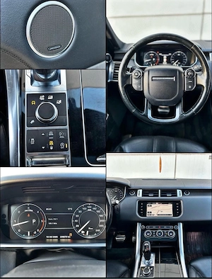 Range RoverSport,an!2017,panoramic,8 trepteZF,306 cai varianta fiabila! Mașina in stare excepțională - imagine 6