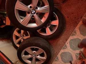Jante originale BMW cu cauciucuri iarnă 195/55/16 - imagine 2
