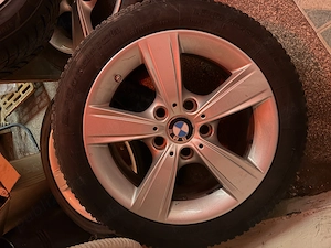 Jante originale BMW cu cauciucuri iarnă 195/55/16 - imagine 4