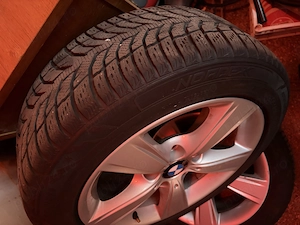 Jante originale BMW cu cauciucuri iarnă 195/55/16 - imagine 8