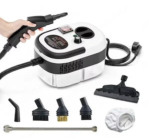 Aparat de Curatat cu Abur de 2500 W Pentru Curatenia Casei Masina tapiterie Niveluri, Temperatura Pr