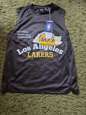 Tricou fără mâneci Set sport NBA Los Angeles Lakers marimea 170 cm
