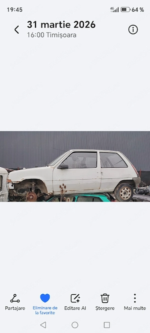 Dezmembrez Renault 5