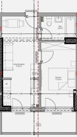 Vanzare 2 camere langa Metrou imobil nou cu bucatarie mobilata si echipata - imagine 10