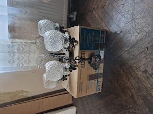 Candelabru 6brate,aproximativ 40 ani,din bronz masiv.