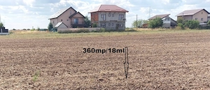 Proprietar Teren 360mp desch.18m, com. Berceni, intravilan, curent 380v, acte la zi, 23.000 euro