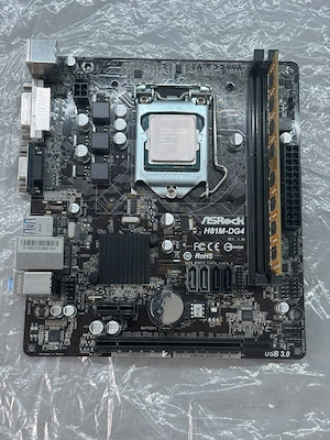 placa de baza ASRock H81M-DG4 , 1150  i5-4590 ,8GB Ram - imagine 5