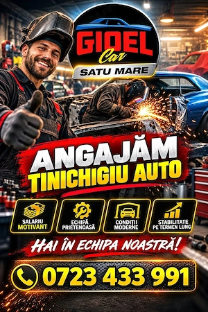 Gioel car Satu Mare angajeaza tinichigiu