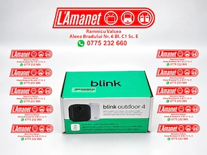 Blink Outdoor 4 Camera Supraveghere Wireless 1080p + Sync Module Sigilate