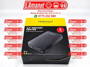 Hard disk extern Intenso Memory Center 3.5 inch 6TB USB 3.0 Black Sigilat