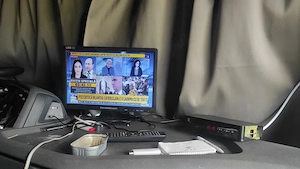 Tv camion camping