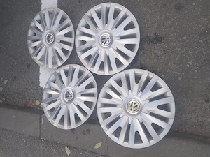 Set capace roți originale Volkswagen(seat,skoda),R15,ca noi. - imagine 2