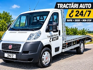 Tractari Auto 24 7 - Disponibil la orice ora!