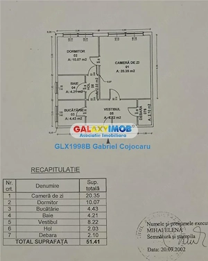 2 camere | Floreasca - Strada Mozart | 51 mp | Mobilat  | Centrala - imagine 6