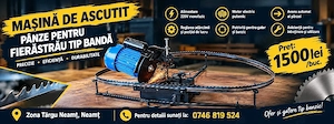 Ascutitor aparat de ascutit panze panglica Banzic orinzontal 