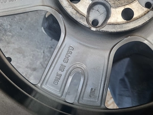 jante mercedes 5x112 R16 originale  - imagine 6
