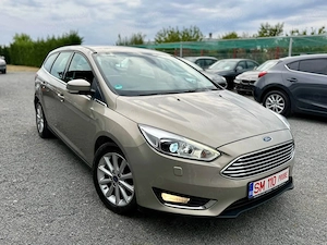 Ford Focus Titanium 11 2016, 1.5 TDCi 120cp Euro6, Scaune incalzite, Volan incalzit, Bi-Xenon, Navi.