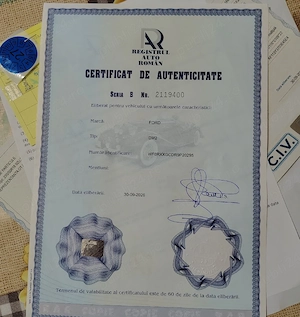 Ford Kuga , RAR , Carte de RO