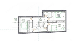 Casa individuala cu arhitectura moderna, 280 utili, teren 619 mp, in zona Gruia - imagine 8