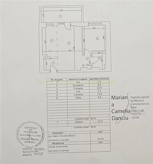 Apartament 2 camere, Aviatiei , 2 min Promenada- Mall, 10 min Baneasa Shopping City - imagine 17