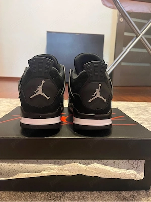 Vand adidasi Jordan 4 retro black canvas noi