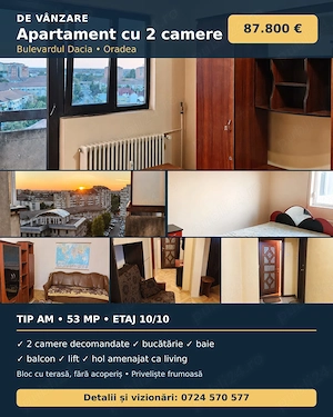 Apartament cu două camere pe Dacia, Rogerius