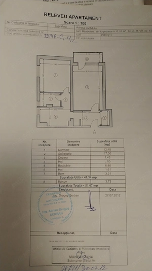 Apartament 2 camere Războieni - imagine 7