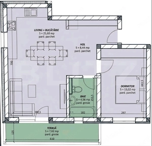Apartament 2 camere, 51 mp, zona de Nord, pret cu Tva inclus - imagine 2