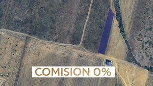 COMISION 0% | Teren extravilan | 3.700 mp | F.S. 16 m | Moșnița Nouă