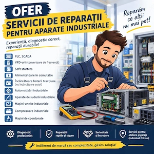 Reparații electronică industrială de putere și automatizări 