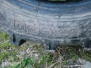 Anvelope/cauciucuri tractor 20/8.3 și 6.00-6 - imagine 2