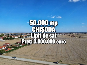 Teren de vânzare, 50.000 mp | Plata se poate face in rate