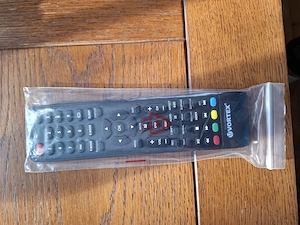 Telecomandă originală Vortex TV   nouă, sigilată