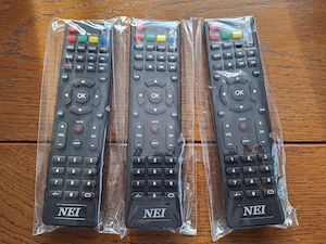 Telecomandă originală NEI TV   nouă, sigilată