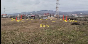 teren intravilan 1000