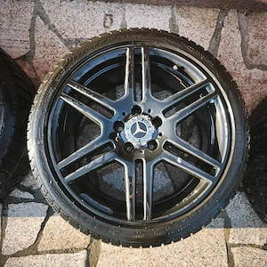 Roti Mercedes Benz AMG față 235/40/R18 spate 255/35/R18 Iarna DOT 2021 - imagine 3