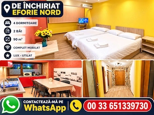 De inchiriat-- eforie nord 4 dormitoare 2 bai  90m2