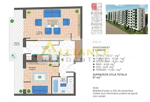 APARTAMENT 2 CAMERE DRUMUL - BINELUI - imagine 5