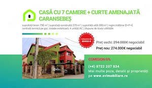 Comision 0 - Casa cu 7 camere in zona rezidentiala