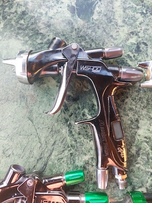 Pistol de vopsit, Anest Iwata Pininfarina WS-400, LS-400 - imagine 3