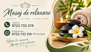 Masaj relaxare terapeutic  - imagine 2