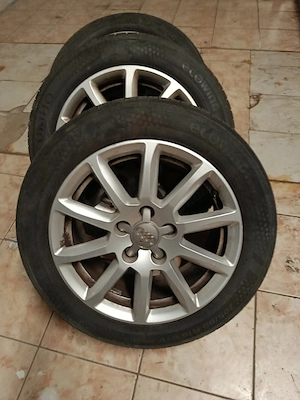 Jante audi,vw, seat, skoda 5x112 16 anvelope 205 55 16 dot 2024 