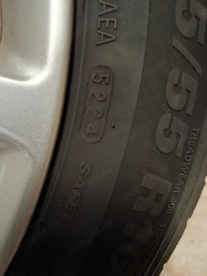 Jante audi,vw, seat, skoda 5x112 16 anvelope 205 55 16 dot 2024  - imagine 6